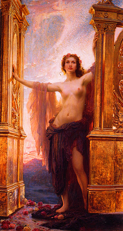 Herbert Draper The Gates of Down